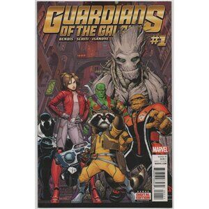 Guardians Of The Galaxy 1 Marvel Comics 2015 VF+ 8.5 Arthur Adams Cover A